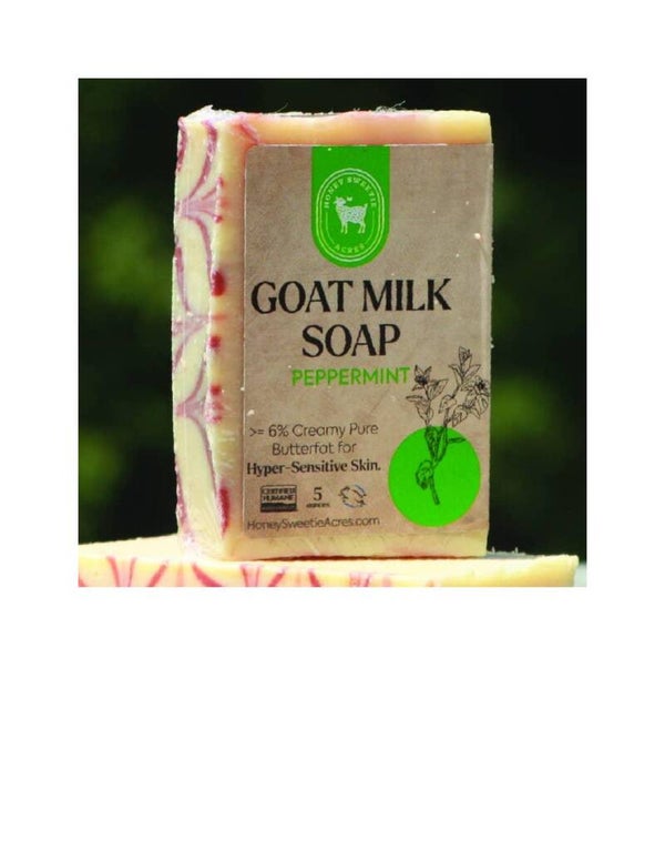 Peppermint Goat Milk Soap