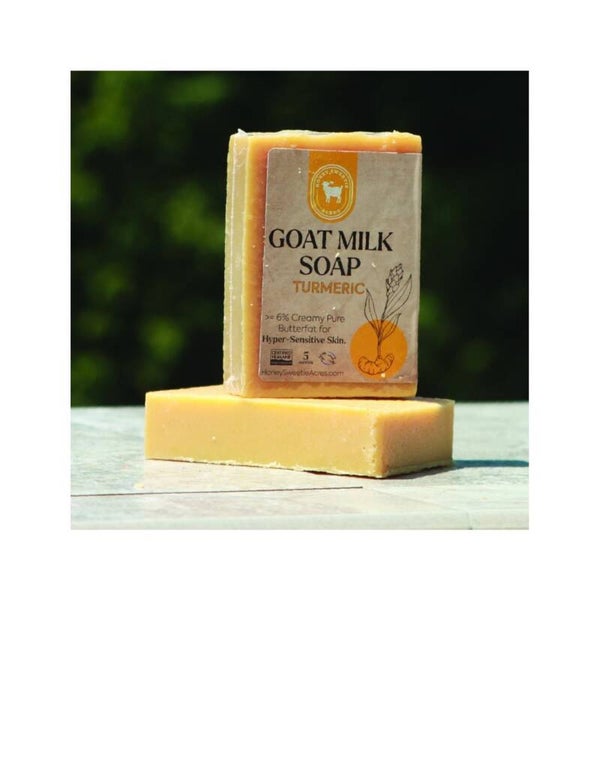 Turmeric Goat Milk Soap