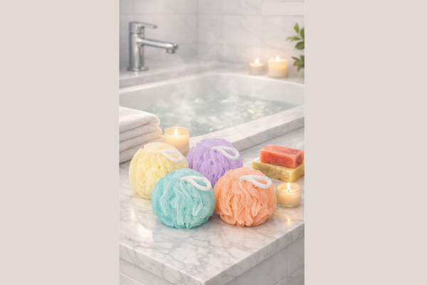 ✨Soft Glow Bath Loofahs — Elevate Your Daily Cleanse