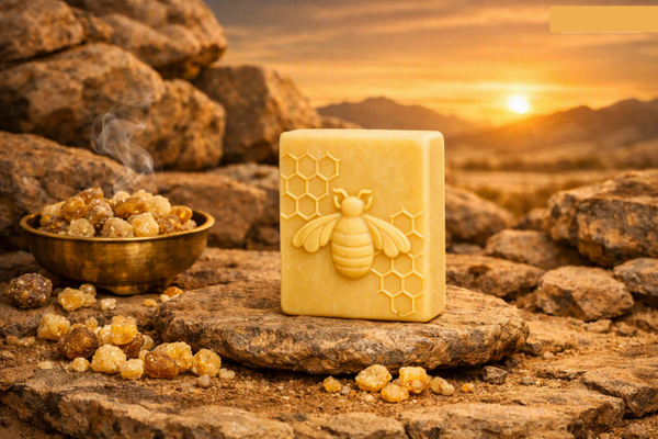 🔥🌿 Fran’s Frankincense Ember Soap for Men