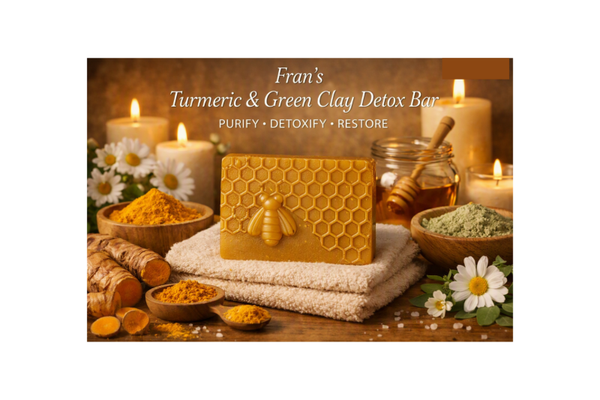 💛Fran’s Turmeric & Green Clay Detox Bar
