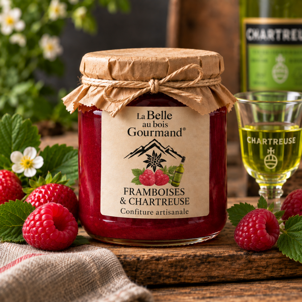 Confiture Framboise/Chartreuse