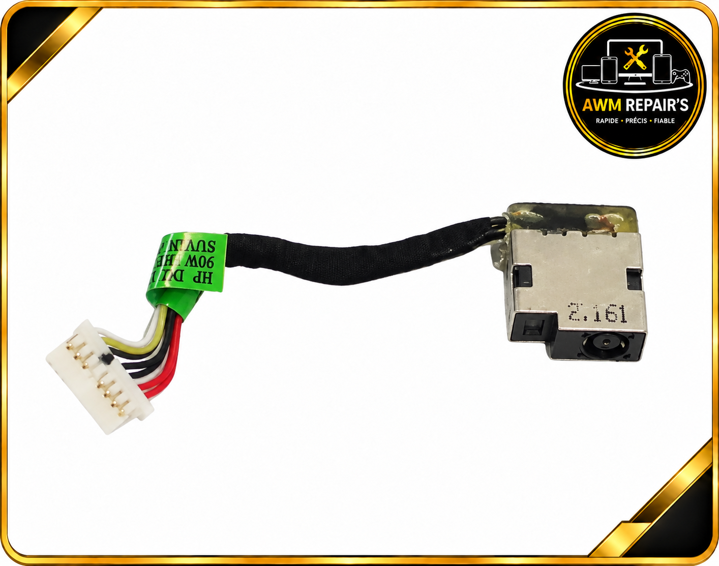 Connecteur alimentation HP – CBL00663-0050 – DC Power Jack