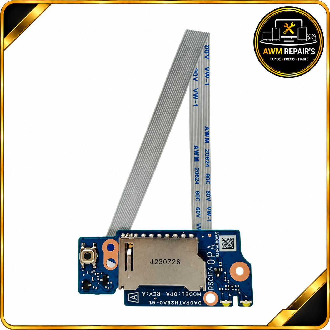 Carte bouton alimentation HP 14-DQ / 14S-FQ – M13557-001