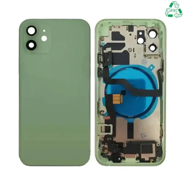 Coque de Réparation Complète Aftermarket (PIEC) Apple iPhone 12 Vert