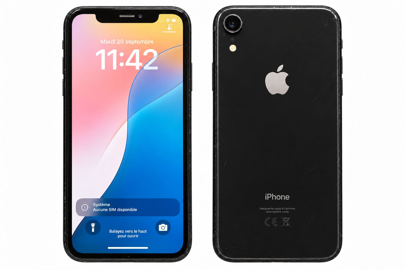 Apple iPhone XR – 128 Go – Noir – Occasion