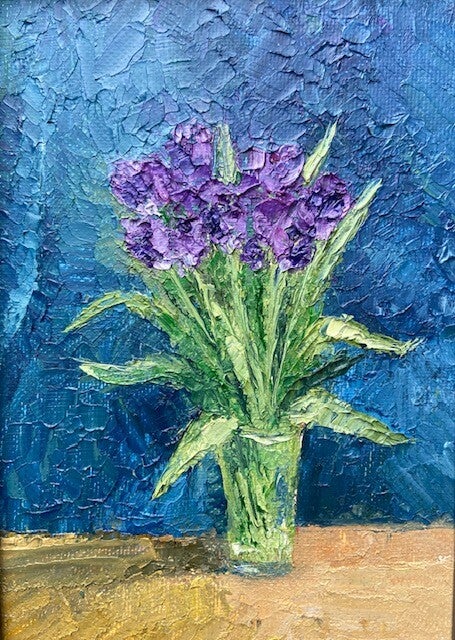 Fleurs bleus