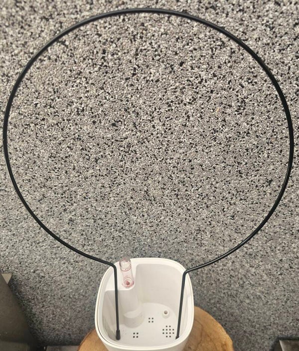 Rankhilfe Metall Schwarz Rund