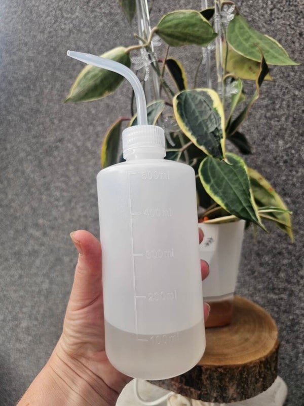 💚 Gießhilfe Gießkanne Squeezer Flasche transparent aus Kunststoff 500 ml. 💚