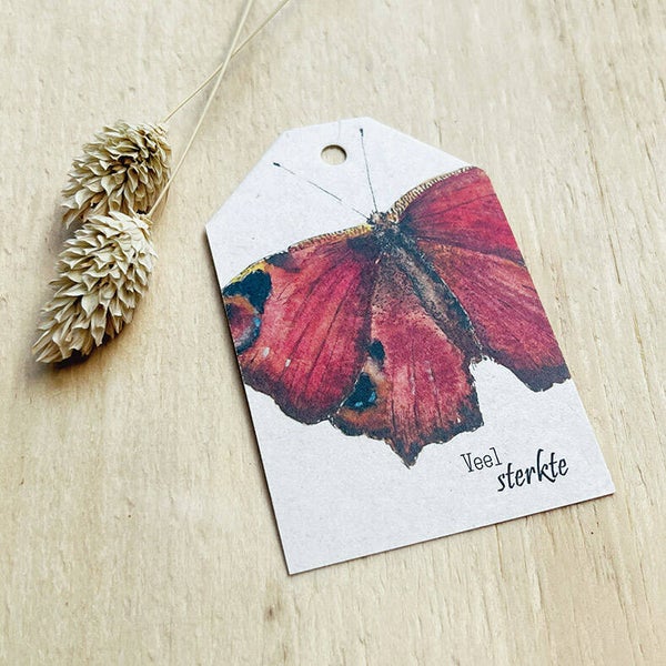 Cadeaulabel - ‘veel sterkte’