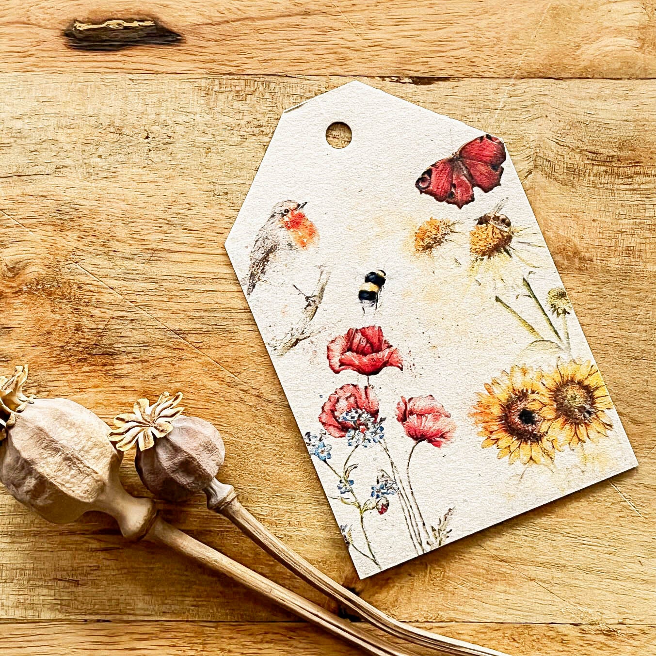 Cadeaulabel - flora & fauna