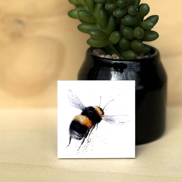 Magnetisch mini tegeltje - Hommel