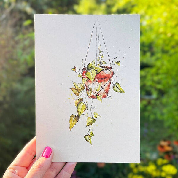 Hangplant - A5 Print / mini poster