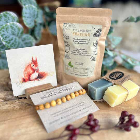 Origineel cadeausetje "heilig hout"