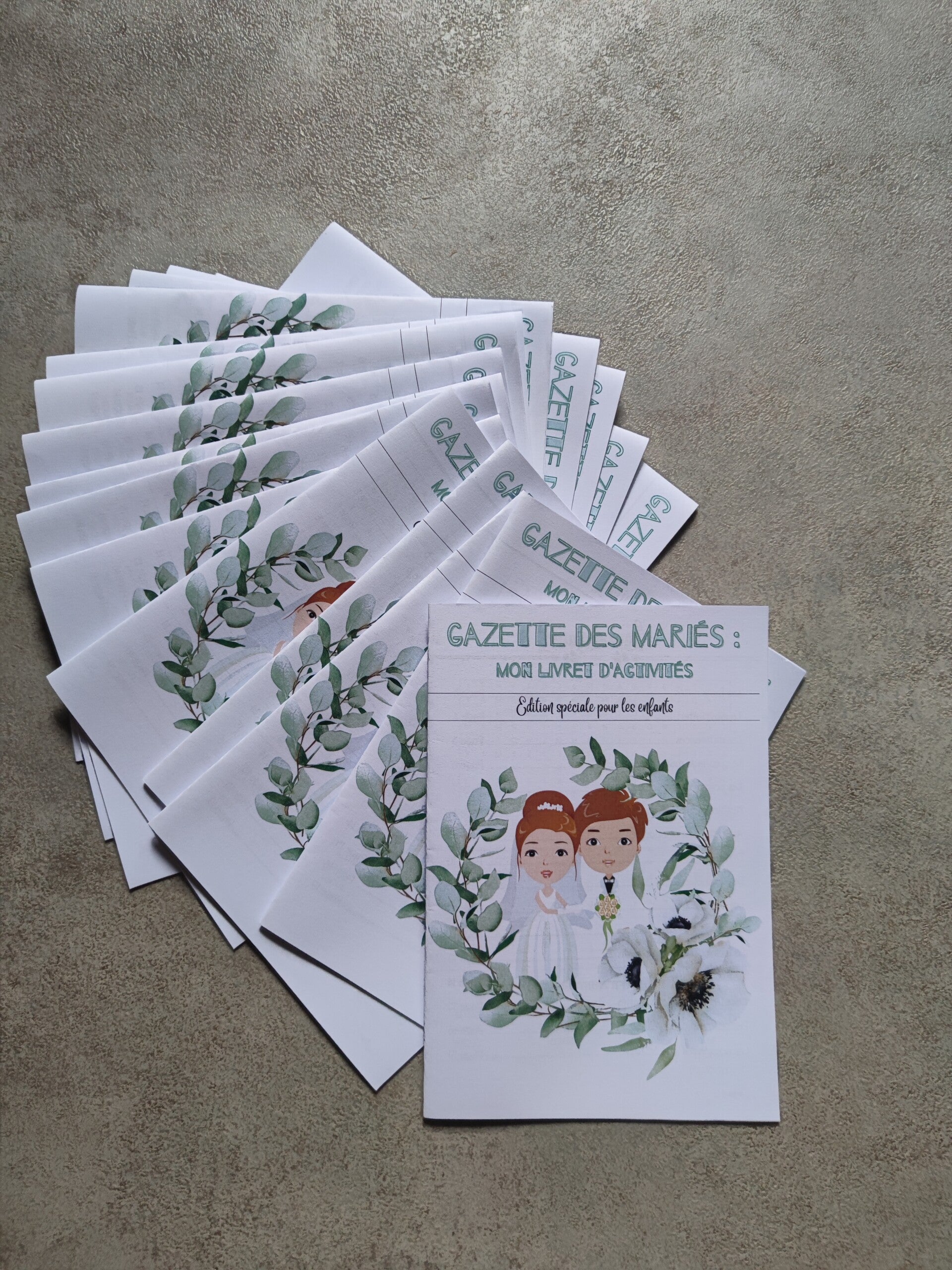 Livret d'activités - lot de 10 livrets