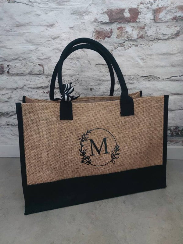 Sac jute et toile