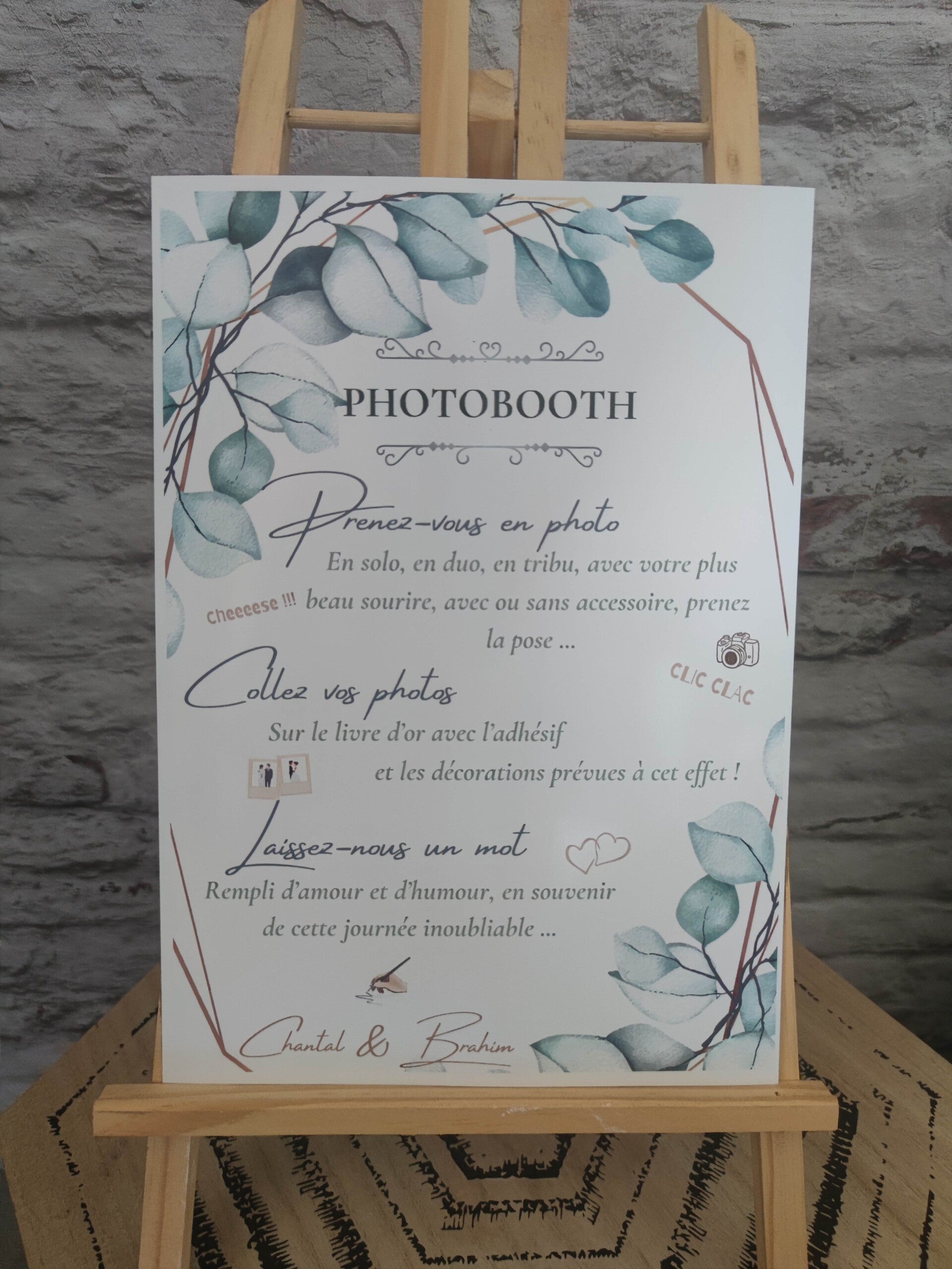 Affiche photobooth