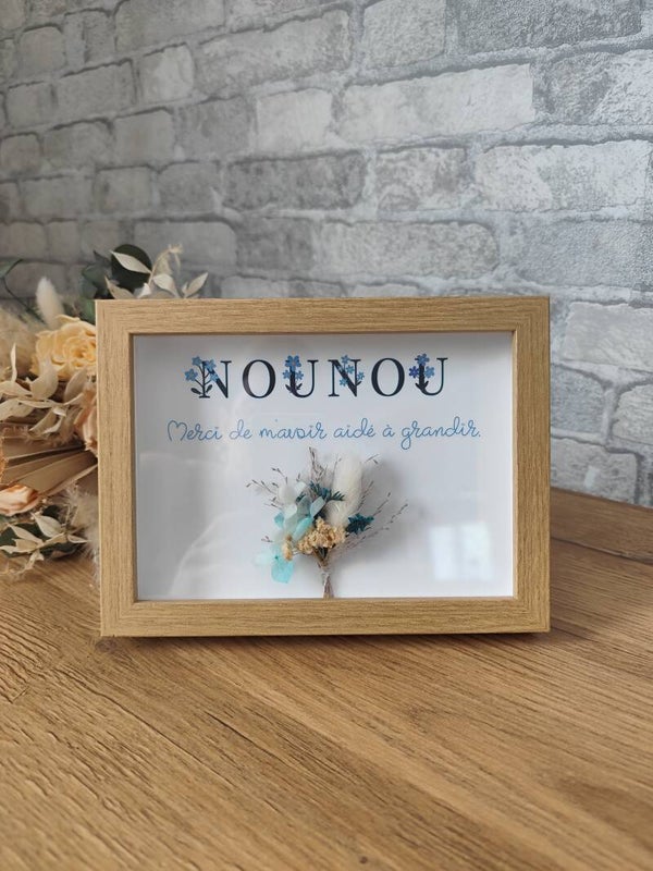 Cadre fleurs  - Nounou