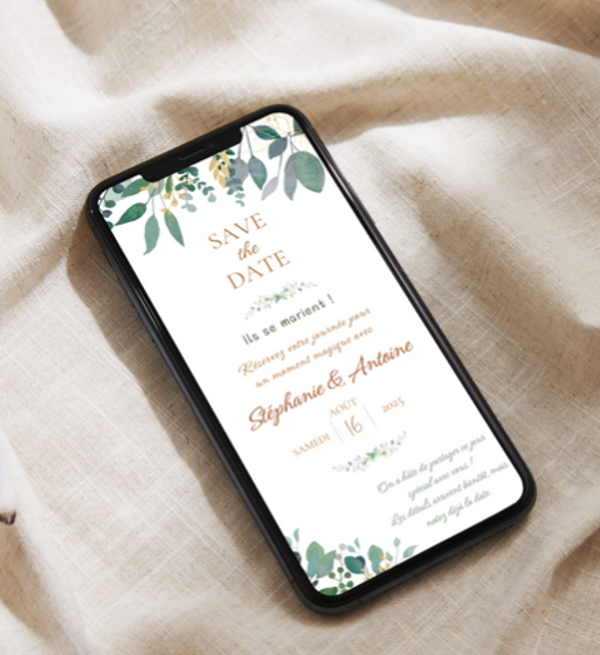 Save the date - format numérique