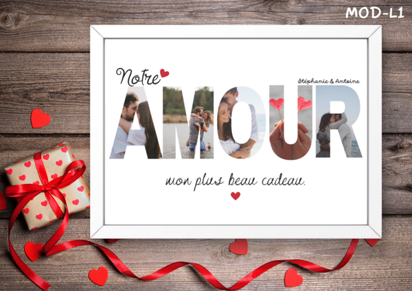 Affiche photos - Saint Valentin