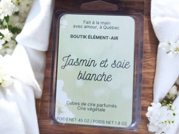 Jasmin et soie blanche
