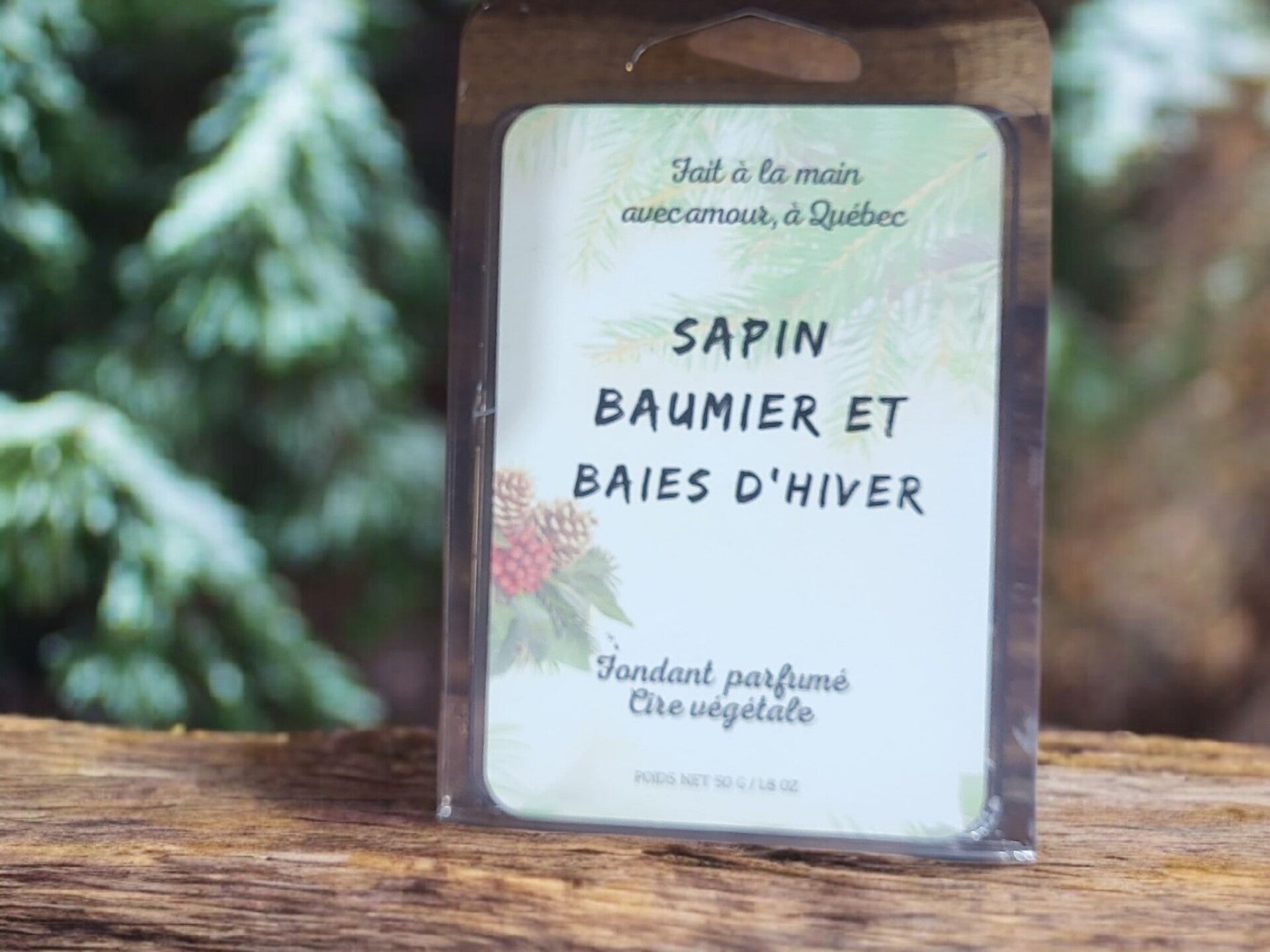 Sapin baumier et baies