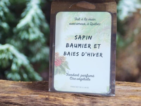 Sapin baumier et baies