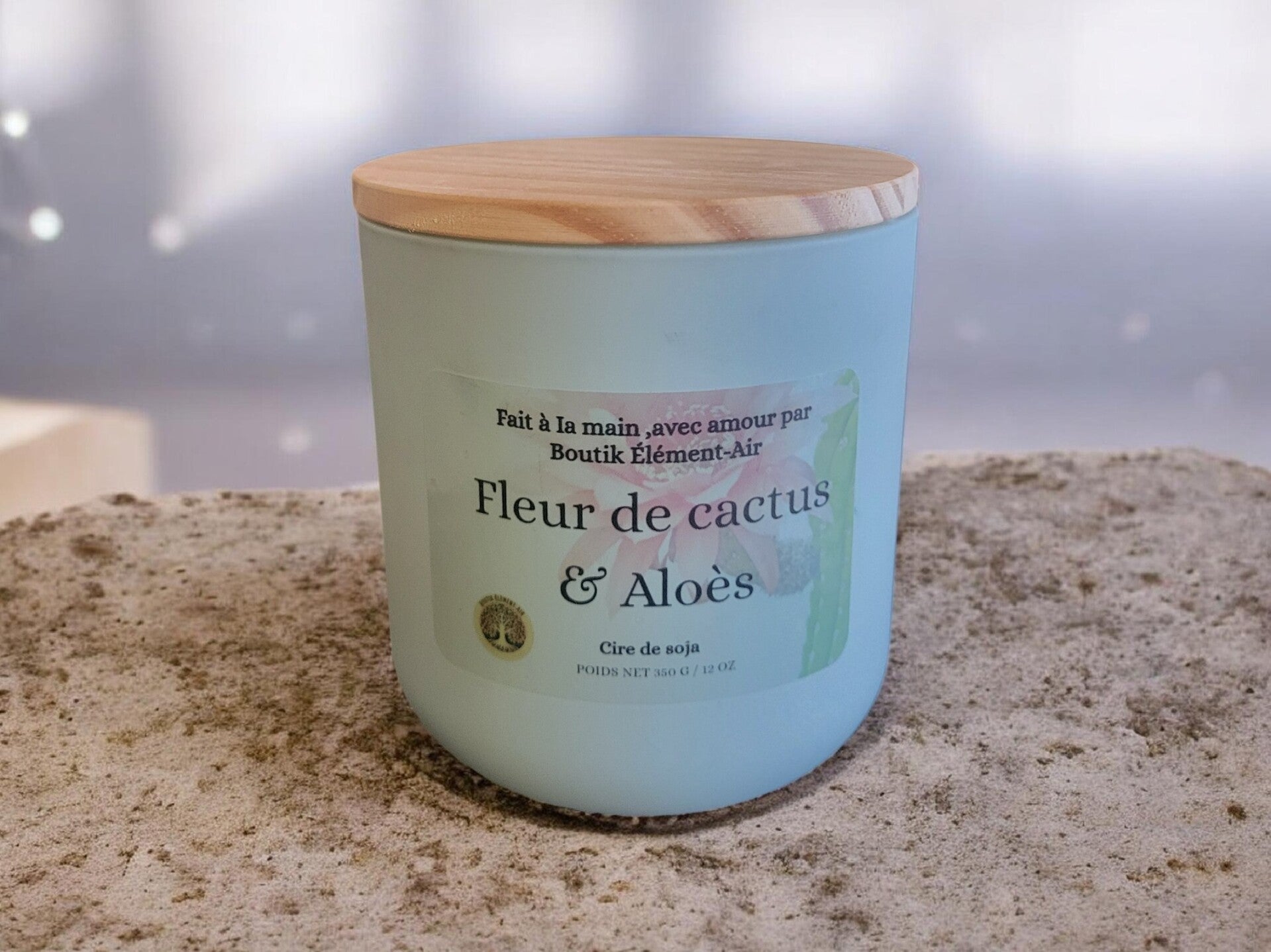 Fleur de cactus & aloès