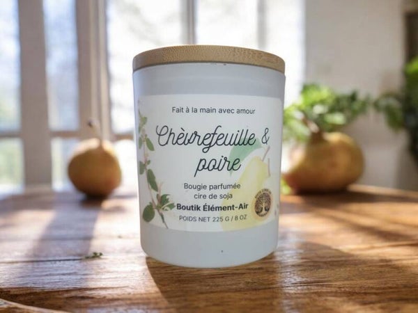 Chèvrefeuille et poire