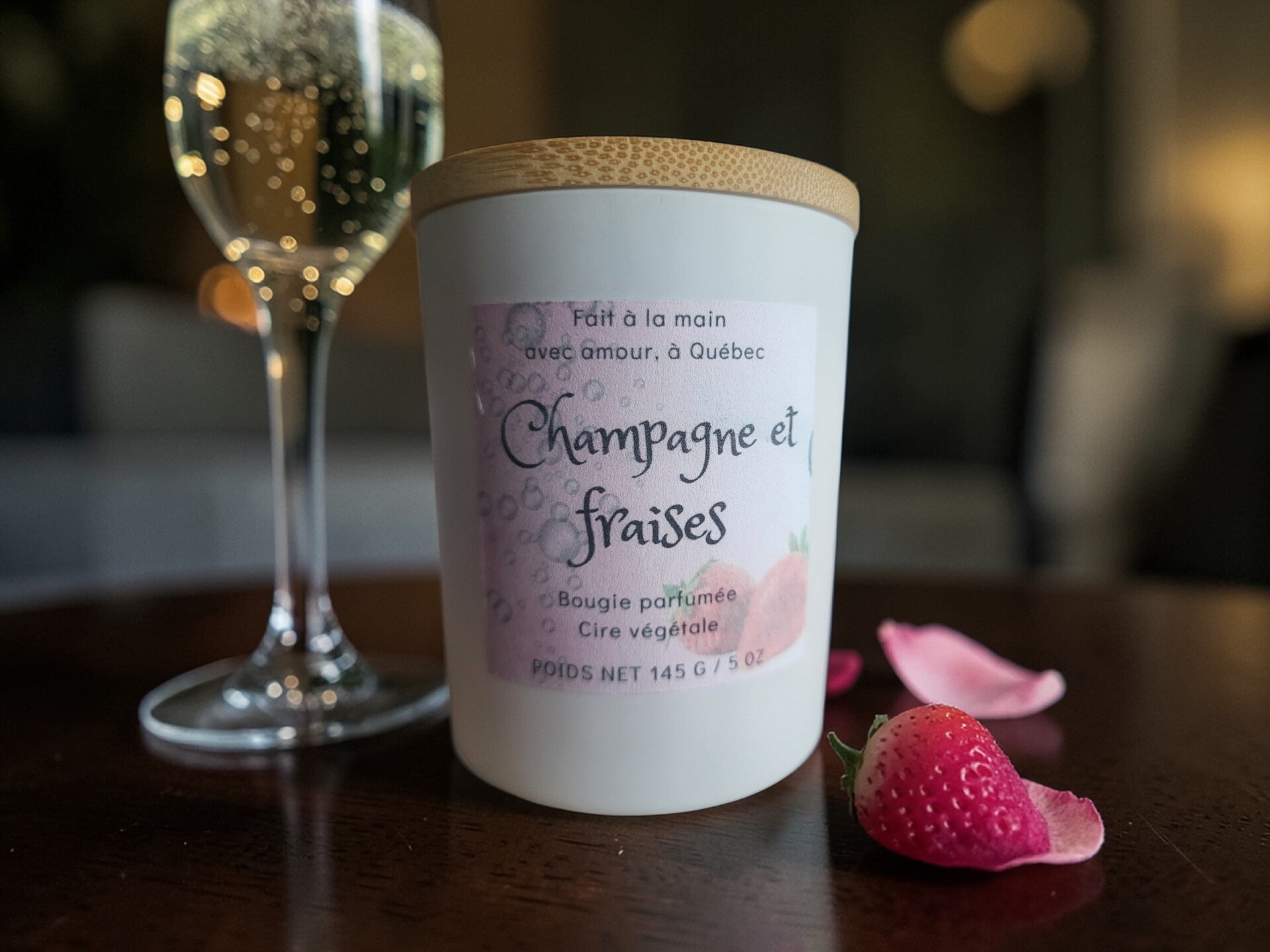 Champagne et fraises