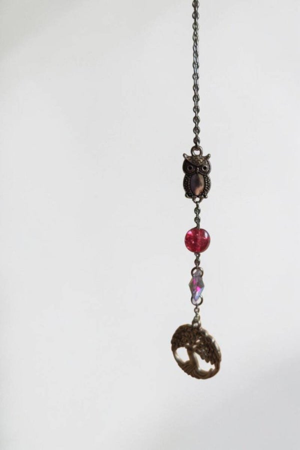 Mini suncatcher (hibou &arbre de vie)