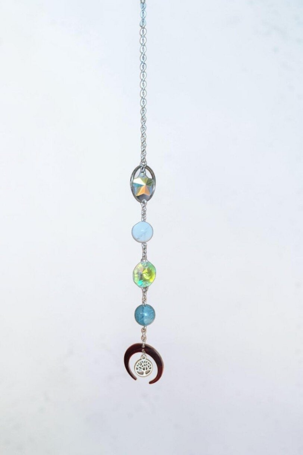 Mini Suncatcher (lune & arbre de vie)
