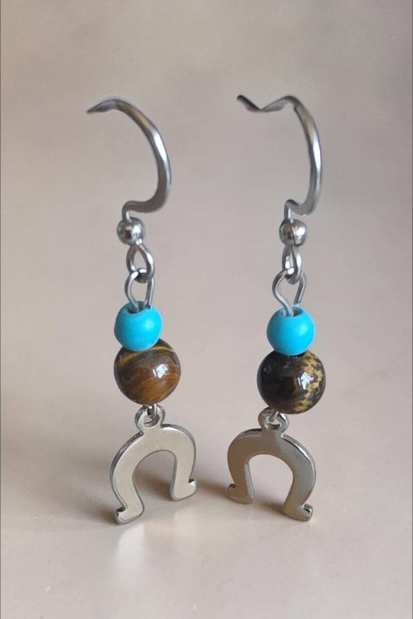 Boucles d'oreilles fer à cheval