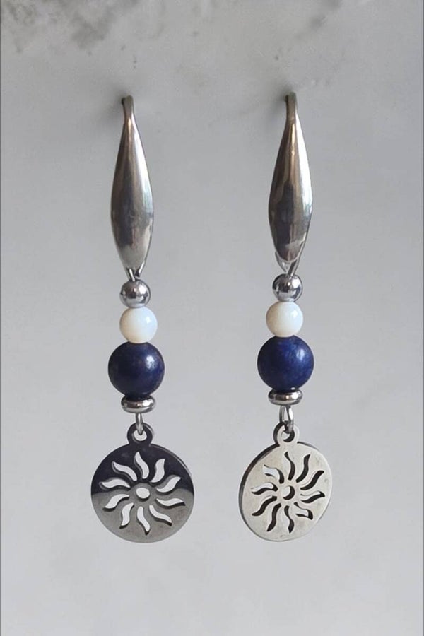Boucles d'oreilles - fleur