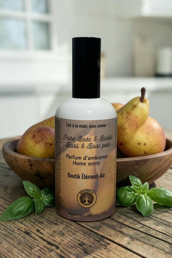 Poire Bosc & Basilic