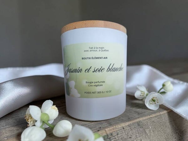 Jasmin et soie blanche