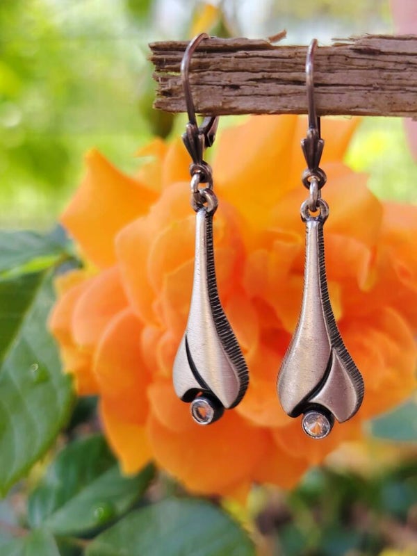 Elegante Silber Ohrringe