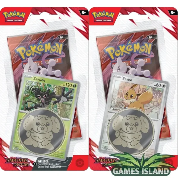 Destined Rivals Checklane Blister zarude