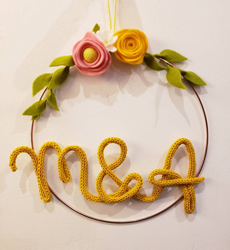 Punniknaamring met wolvilten bloemenM&amp;A Inemineke