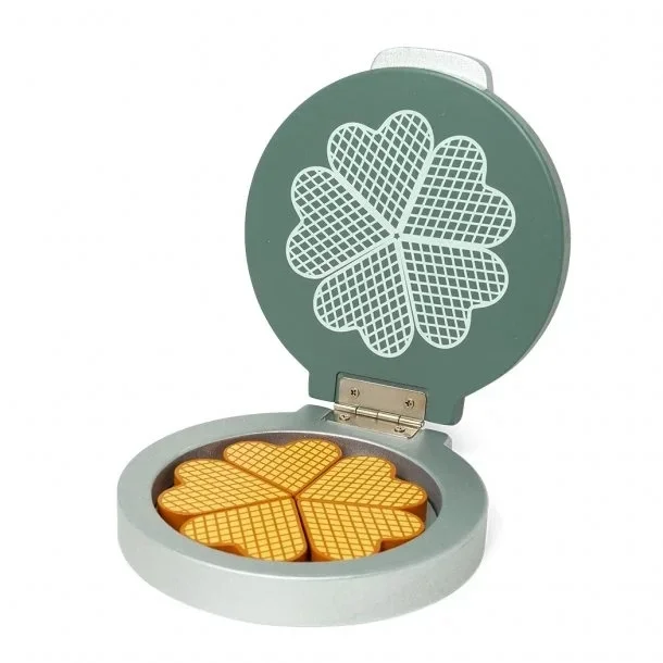 Wafelijzer smaragdgroen