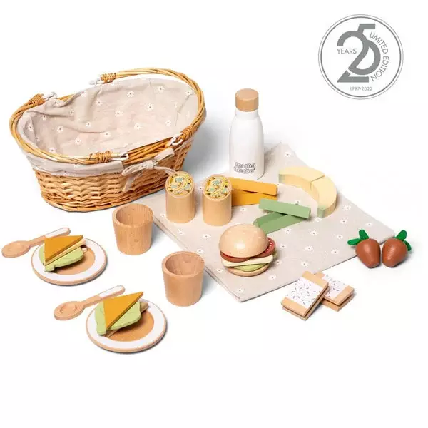 Gevulde picknickmand