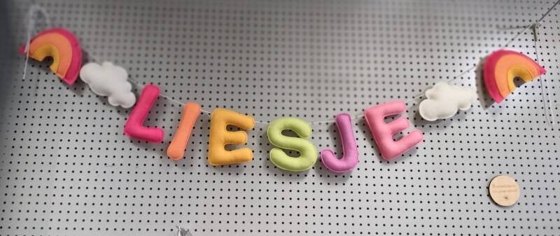Liesje - 3D naamslinger - Inemineke