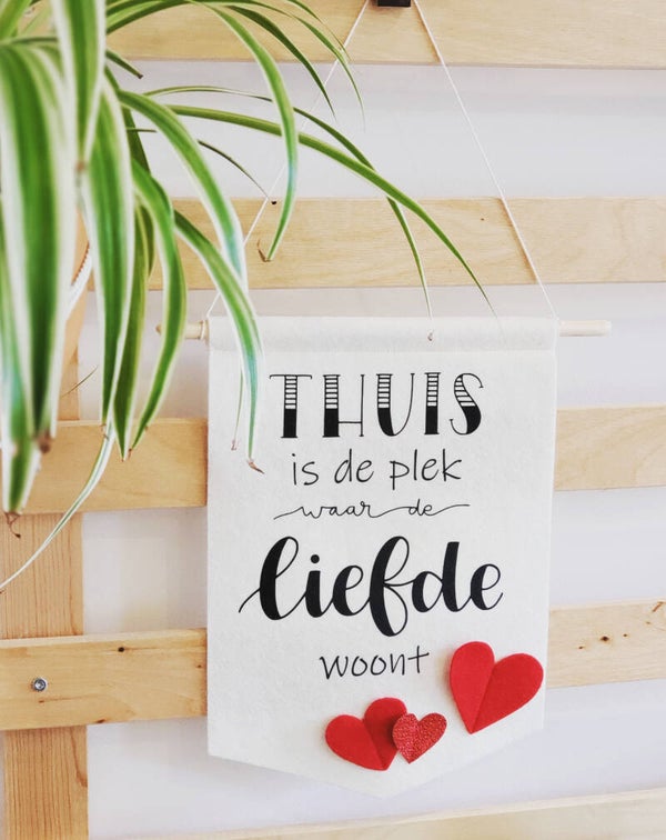 Thuis is waar de liefde woont