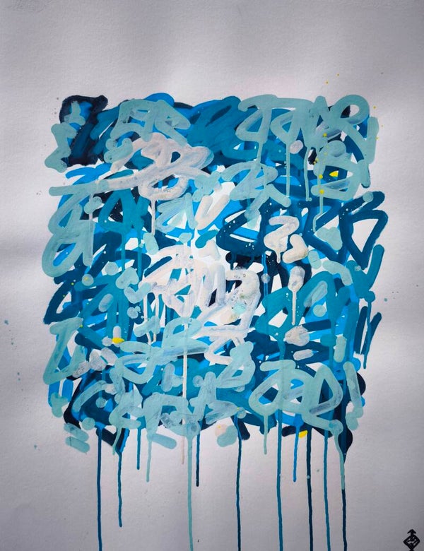 Serie Zanzibar- la vie est bleue (yellow fish)