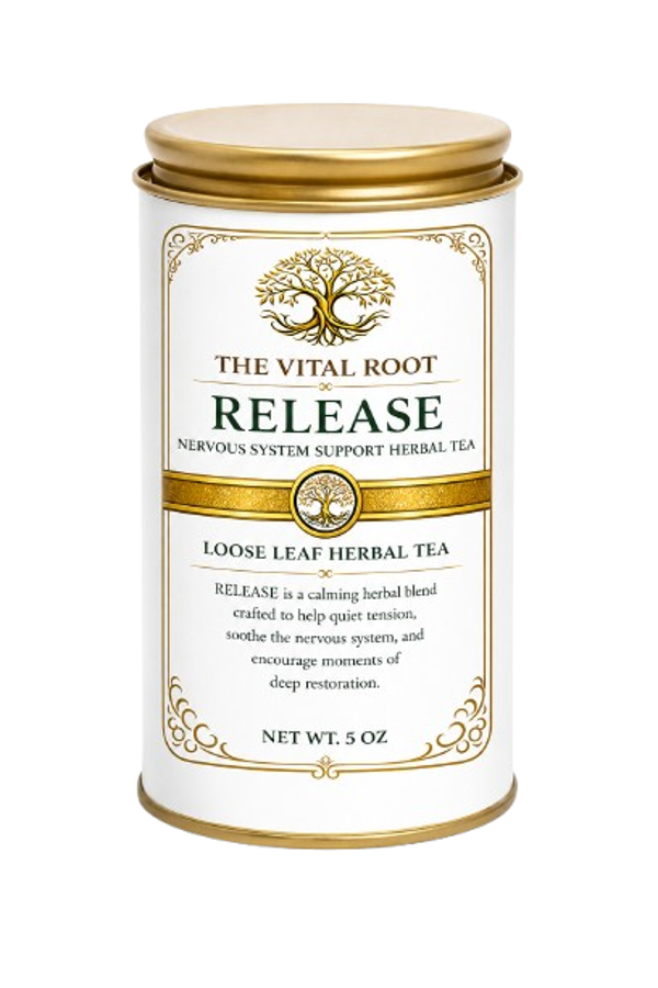 RELEASE Herbal Tea — Calm & Nervous System Support | The Vital