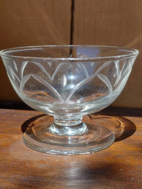 Antieke coupe glazen