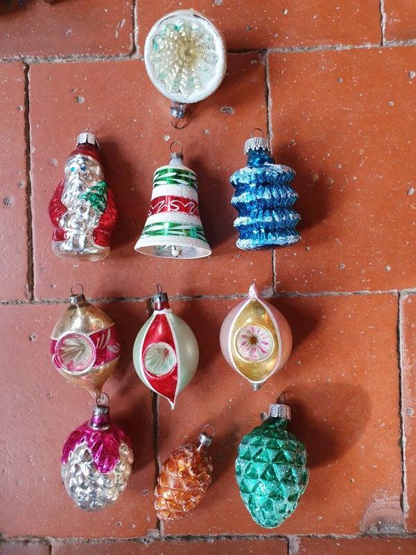 Antieke kerst decoratie