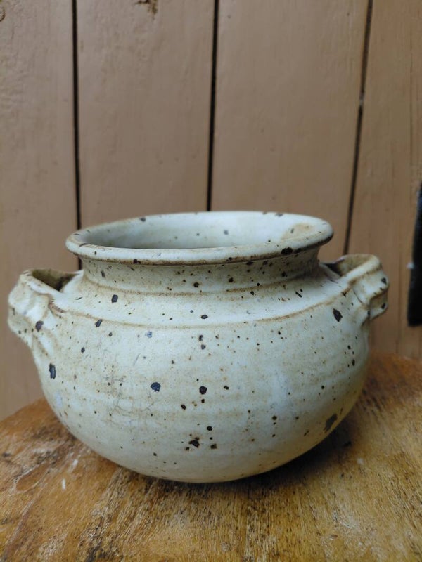 Lichte gres pot