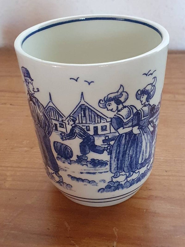 Beker Delfts blauw