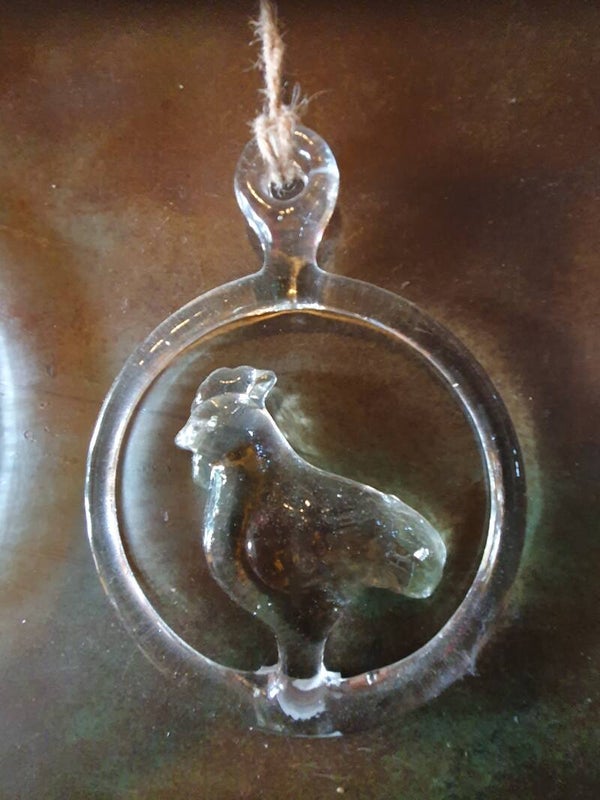 Zonnevanger / Raamhanger kip Kosta Boda